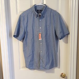 Vineyard Vines Light Blue Casual Button Down Shirt